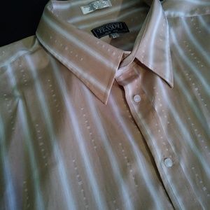TESSORI Milan Italy XXXL Men's Dress Shirt